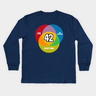 VENN DIAGRAM Kids Long Sleeve T-Shirt